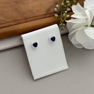 Brilho coração azul